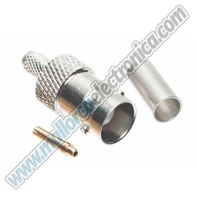 BNC HEMBRA AEREA CRIMPAR(UG-1794/U)RG-58