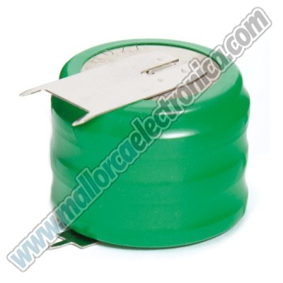 Foto del artículo BATERIA  BOTON   3,6V  230ma  NI-MH   CI