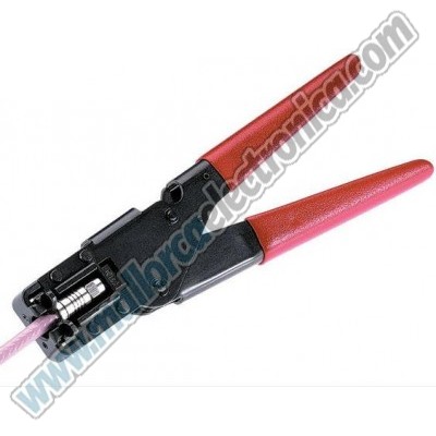 Foto del artículo ALICATE PARA CRIMPAR CONECTOR COAXIAL RG59(4C),RG6(5C)