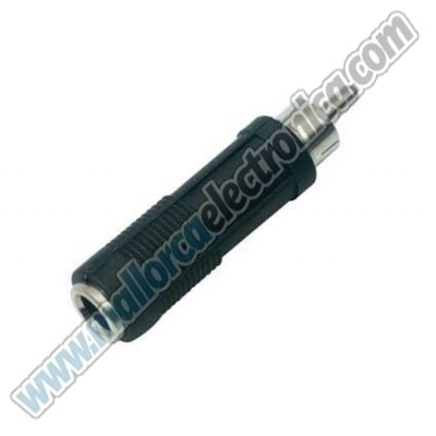 ADAPTADOR  Jack 6.3mm Mono a  RCA Macho