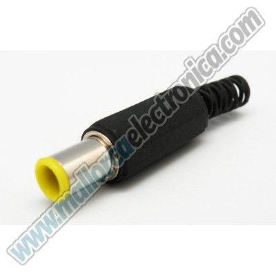 CONECTOR Jack Alimentación 1,2 x 6mm  (PIN CENTRAL)