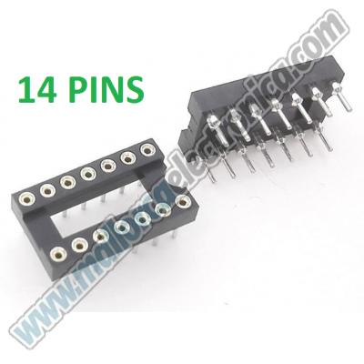ZOCALO 14 PINS TORNEADOS 