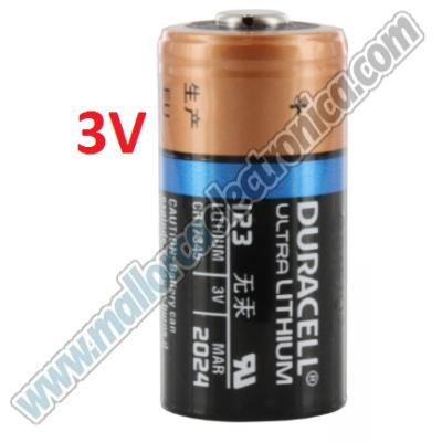 PILA LITIO 3V  1550 mAh  17 x 34 mm 