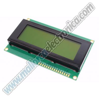 Módulo LCD 20x4 20 caracteres x 4 líneas VERDE