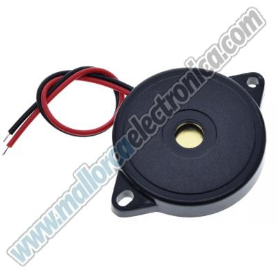 Zumbador acustico piezoeléctrico DC-3 24v 80dB