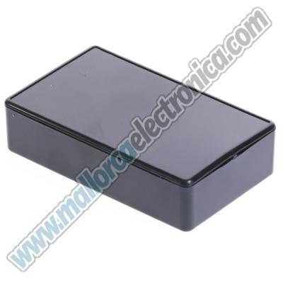 CAJA COFFER 6A NEGRO.  125 x 70 x 35mm