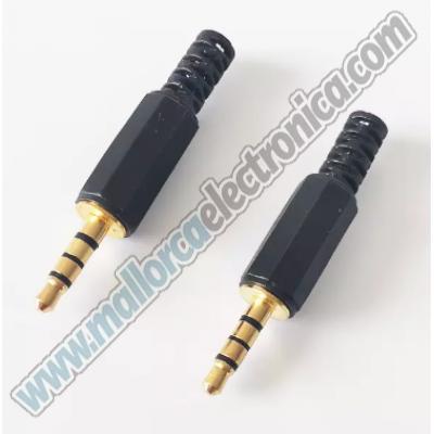 Conector JK cuatro cortes 3.5 mm