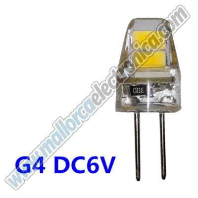  Lampara LED G4 de 6v 5730-6smd