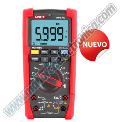 Multímetro digital CAT III 1000V/ CAT IV 600V