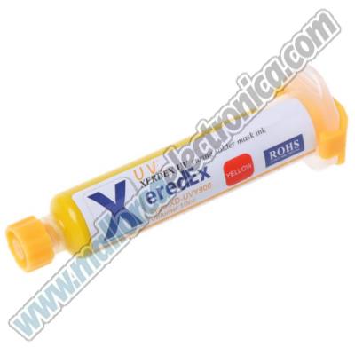 Barniz / Pintura protege de corrosion y humedad color Amarillo 10 ml