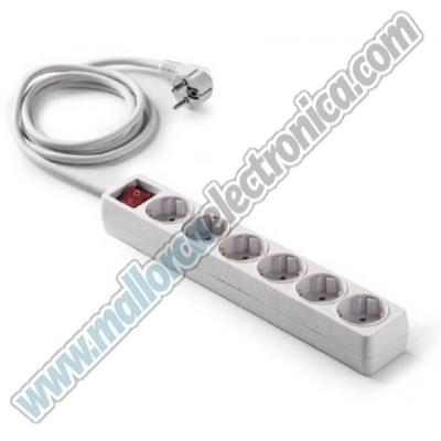 BASE C/INT. 6 TOMAS T/T 1,5MTS 16A