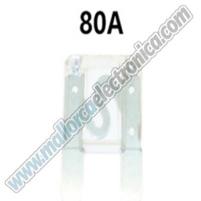 FUSIBLE LAMINA GRANDE 29 x 34mm  DIN-72581/3C   80 Amperios