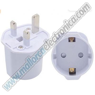 Adaptador Enchufe UK a español Tipo G