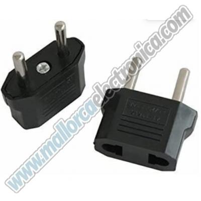 Adaptador de Enchufe de EEUU a Enchufe ESPAÑA