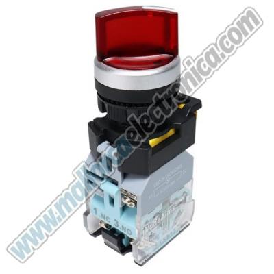 Interruptor 2 posiciones ON/OFF  OFF/ON con Luz led AC-220V-110V 10A