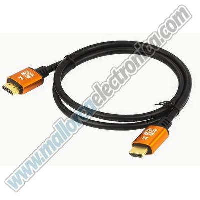 Conexion HDMI 2.1 Ultra High Speed 1-Metro  8K @ 60Hz 4k/120Hz