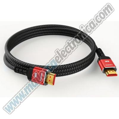 CONEXION  HDMI  19P A MA-MA   2.0 V   20 mtrs   Compatible 4K 2K   3D  FULL HD 1080p  ETHERNET