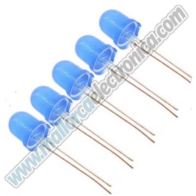 DIODO LED AZUL 8 mm 3,0 V-3,2 V 20ma 1000-1500mcd 