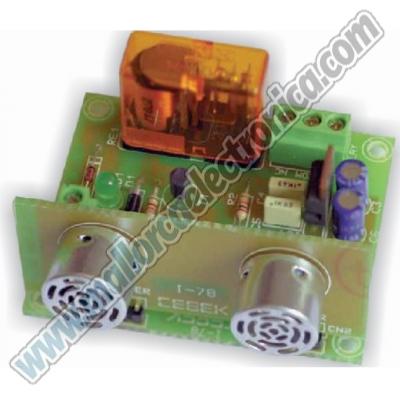 Detector de movimiento por ultrasonidos