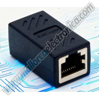 ADAPTADOR  RJ-45  CAT-6  hembra/hembra 