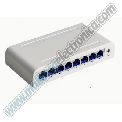 Switch - 8p 10/100/1000mbps 