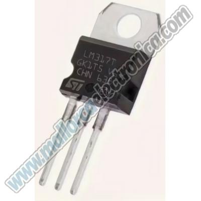 Regulador Lineal de Tensión Salida de 1.2V a 37V/500mA, TO-220-3