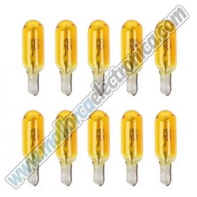 Bombilla T5 1,.2w  12v / 24v Amarillo