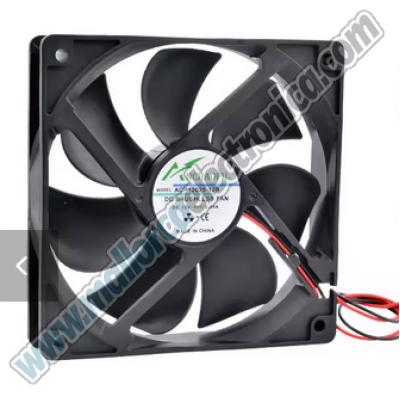 VENTILADOR  SUNON  120 X 120 X 38mm     12V  6,8 W