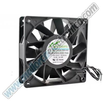 VENTILADOR  A BOLAS 120 x 120 x 25mm   100-230V AC 0-4000 RPM