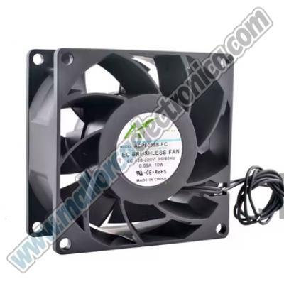 VENTILADOR A BOLAS  90 x 90 x 25  100- 220v AC 0-4000 RPM