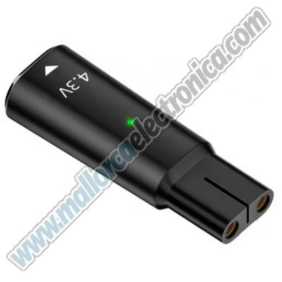 Convertidor adaptador de corriente tipo C PD a DC 4,3 V Afeitadora 500 mA