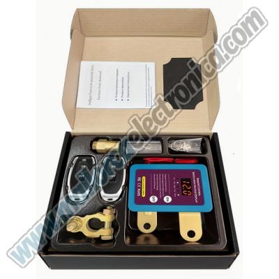 Rele DC-12V 240A DIGITAL con control remoto , mando on/off