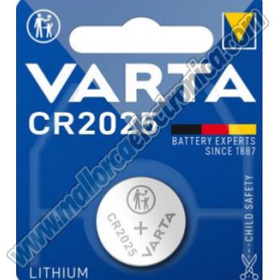 PILA BOTON LITIO 3V  165ma       Ø 20 mm