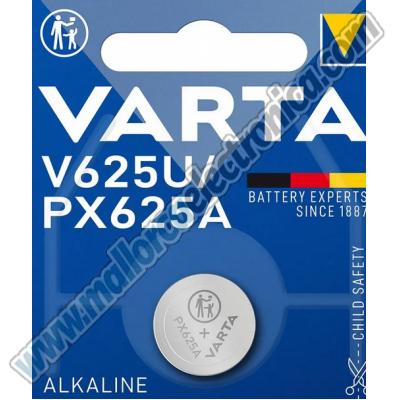 Pila de botón alcalina lr9 - v625u 1,5 v ø16,0 x 6,2 mm