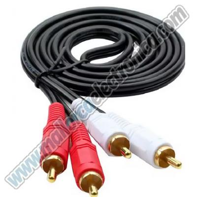Conexion audio st  2 RCA x RCA 15 mts