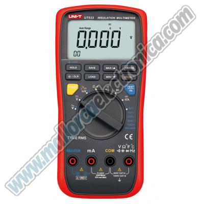 Multimetro Digital RMS resistencia de aislamiento DC / AC Capacitancia, Tempertura RMS