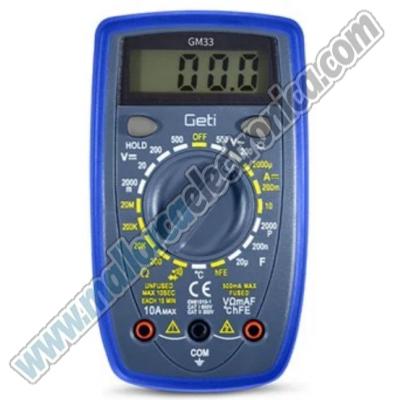 Multímetro Digital 500V AC/DC 10A AC