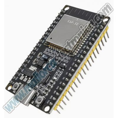 Placa de Desarrollo  interfaz Tipo-C CP2102, módulo ESP32-WROOM-32 de doble núcleo de 38 p