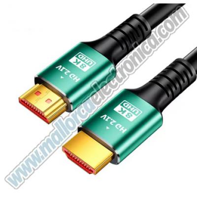 CONEXION HDMI 2.1 8K 48 Gbps /4K @ 120Hz 8K 60Hz cARC  5 mts