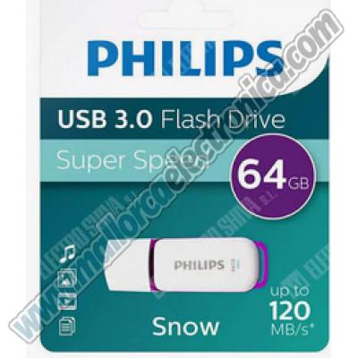USB Pendrive PHILIPS 64 GB 3.0 