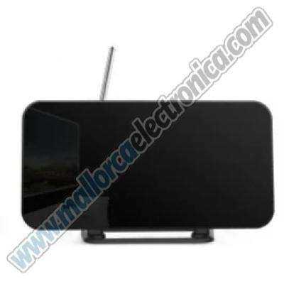 Antena con Amplificador de Señal para TV